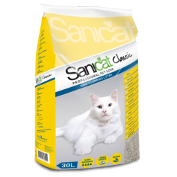 Areia Sanicat Absorvente Classic - 30 Lts