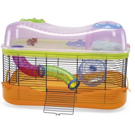 Jaula Hamster Fantasy Laranja