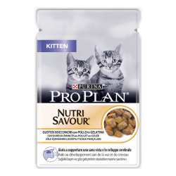 Pro Plan Nutrisavour Kitten Frango (Gelatina)