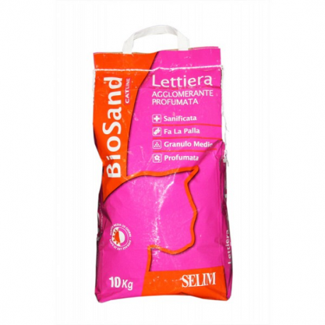 Areia Biosand Aglomerante Perfumada 5 kg