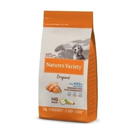 Nature's Variety Original Dog Grain Free Junior Salmão