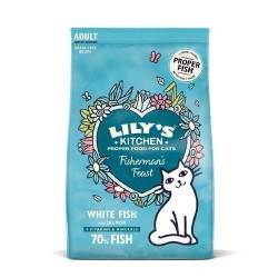 Lily's Kitchen Gato Peixe Branco e Salmão