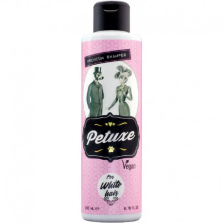 Petuxe - Champô p/ Pêlo Branco Cães Gatos