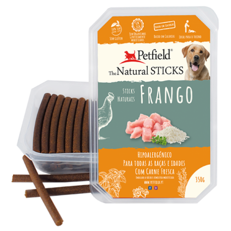 Natural Sticks Frango Petfield