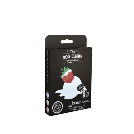 Gelado Cães Morango Dog Cuisine
