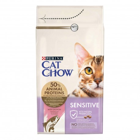 Cat Chow Sensitive Salmão