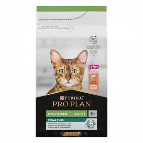 Pro Plan Sterilised Renal Plus - Salmão - Petslowcost