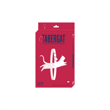 Tabergat coleira antiparasitaria Gato