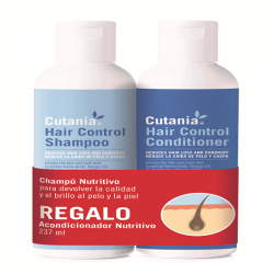 Cutania Hair Control Champô + Amaciador 236ml