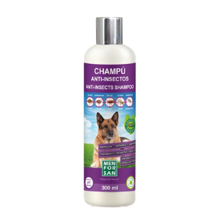Menforsan Champô Anti-insectos para Cães - 300ml