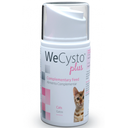 WeCysto Plus 50ml - Gel suporte da função urinária gatos