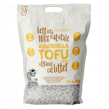 Assorbella Tofu - Areia 100% Natural De Tofu