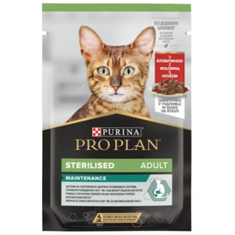 Pro Plan Nutrisavour Adult Sterilised Vaca