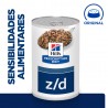 Hill's PD z/d - sensibilidade alimentar - 12X370G