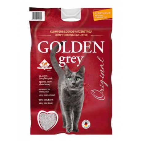 Golden Grey Original Areia Auto Aglomerante 7 kg