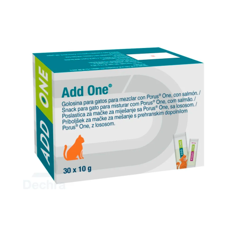 Add One Guloseima para Gatos 30 saquetas x 10 gramas