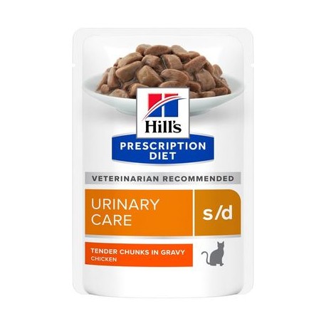 Hill's PD Feline urinary s/d (saquetas) 12x85g