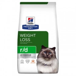 Hill's PD feline r/d Weight Reduction com frango ração para gatos
