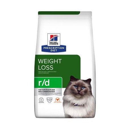 Hill's PD feline r/d Weight Reduction com frango ração para gatos