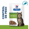 Hill´s PD Feline Metabolic peixe do oceano (saquetas) 12x85g