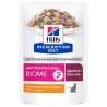 Hill's Prescription Diet Gastrointestinal Biome frango saquetas para gato 12*85g