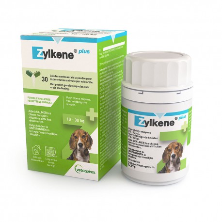 Zylkene Plus -Tranquilizante para cães de 10 a 30 kg
