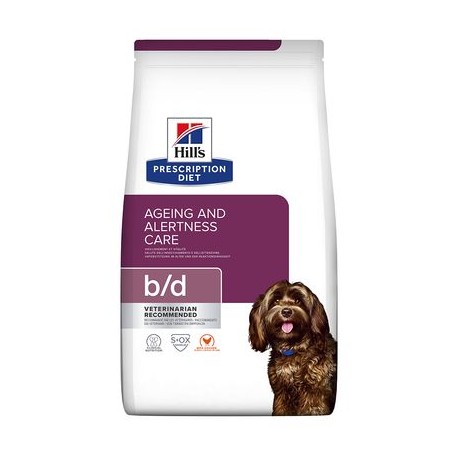 Hill's PD canine b/d 12 kg - Ageing Care com frango ração para cães