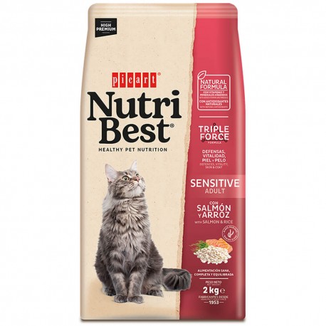 Nutribest Cat Adult Sensitive Salmon Rice