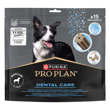 Pro Plan Medium Small Dental Care - Barras Dentárias Para Cão Médio