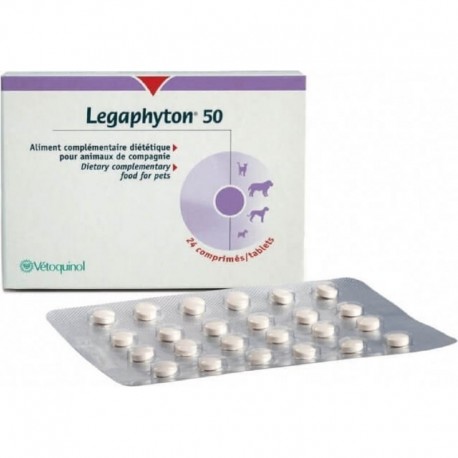 Legaphyton 50 - complemento para insuficiência hepatico para cão e gato