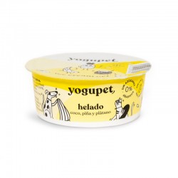 Yogupet - Gelado de Coco, Ananás e Banana para Cão e Gato