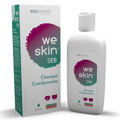 WeSkin Seb - Champô coadjuvante dermatológico para cão e gato