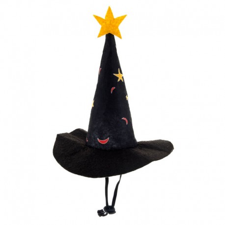 Halloween Brinquedo Chapéu de Bruxa para Gato