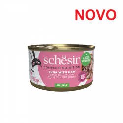 Schesir gato Atum e Presunto jelly 85g