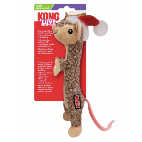 Kong Holiday Luvs Rato - Brinquedo para gato