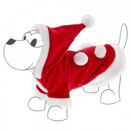 Casaco Pai Natal para Cães