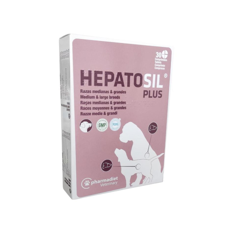 Hepatosil Plus Raças Médias - Petslowcost