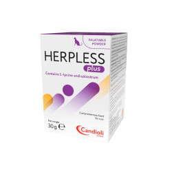 Herpless Plus Pó Palatável - Petslowcost