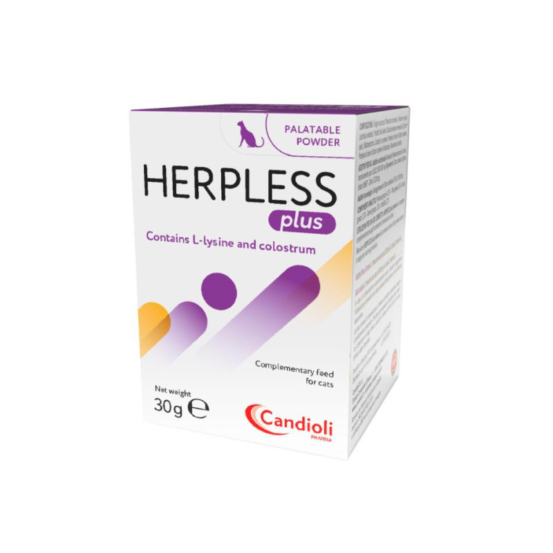 Herpless Plus Pó Palatável - Petslowcost