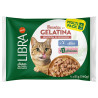 Libra Gelatina húmido para gato - Atum e salmão - Petslowcost