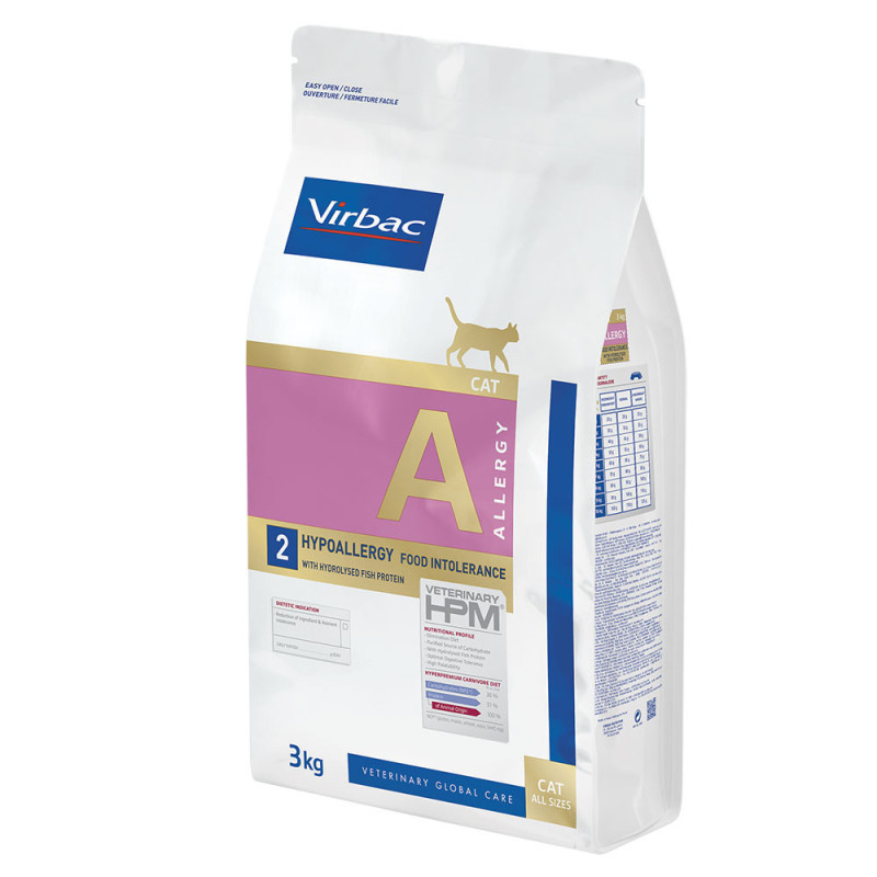 Virbac HPM A2 Cat Hypoallergy Salmon - Petslowcost