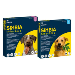 Simbia Colar Antiparasitário para Cães - Petslowcost