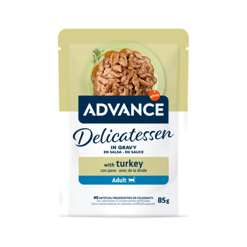 Advance Wet Gato Delicatessen em Molho com Perú - Petslowcost