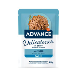 Advance Wet Gato Delicatessen em Molho com Atum 24*85g