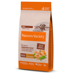 Nature's Variety Dog Grain Mini Adult Frango - Petslowcost