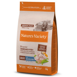 Nature's Variety Dog Healthy Grains Medium/Maxi de Peixe - Petslowcost