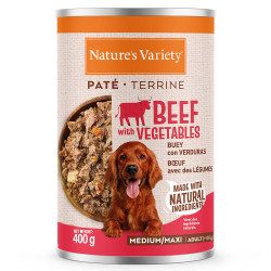 Nature's Variety Paté Medium/Maxi - Alimento húmido para cão de porte médio e grande - Petslowcost