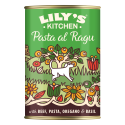 Lily's Kitchen Pasta al Ragu - Alimento em patê para cão - Vaca, massa e cenoura - Petslowcost