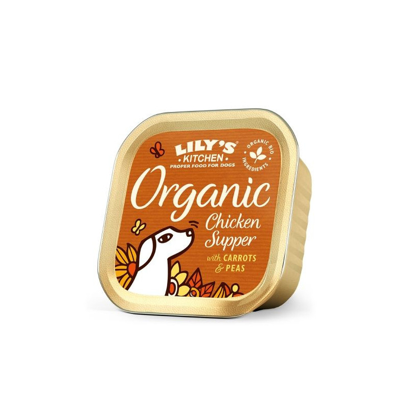 Lily's Kitchen Húmido Cão Frango Biológico - Petslowcost