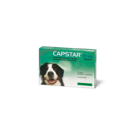 Capstar Comprimidos 57 mg Cão -  6 Comprimidos